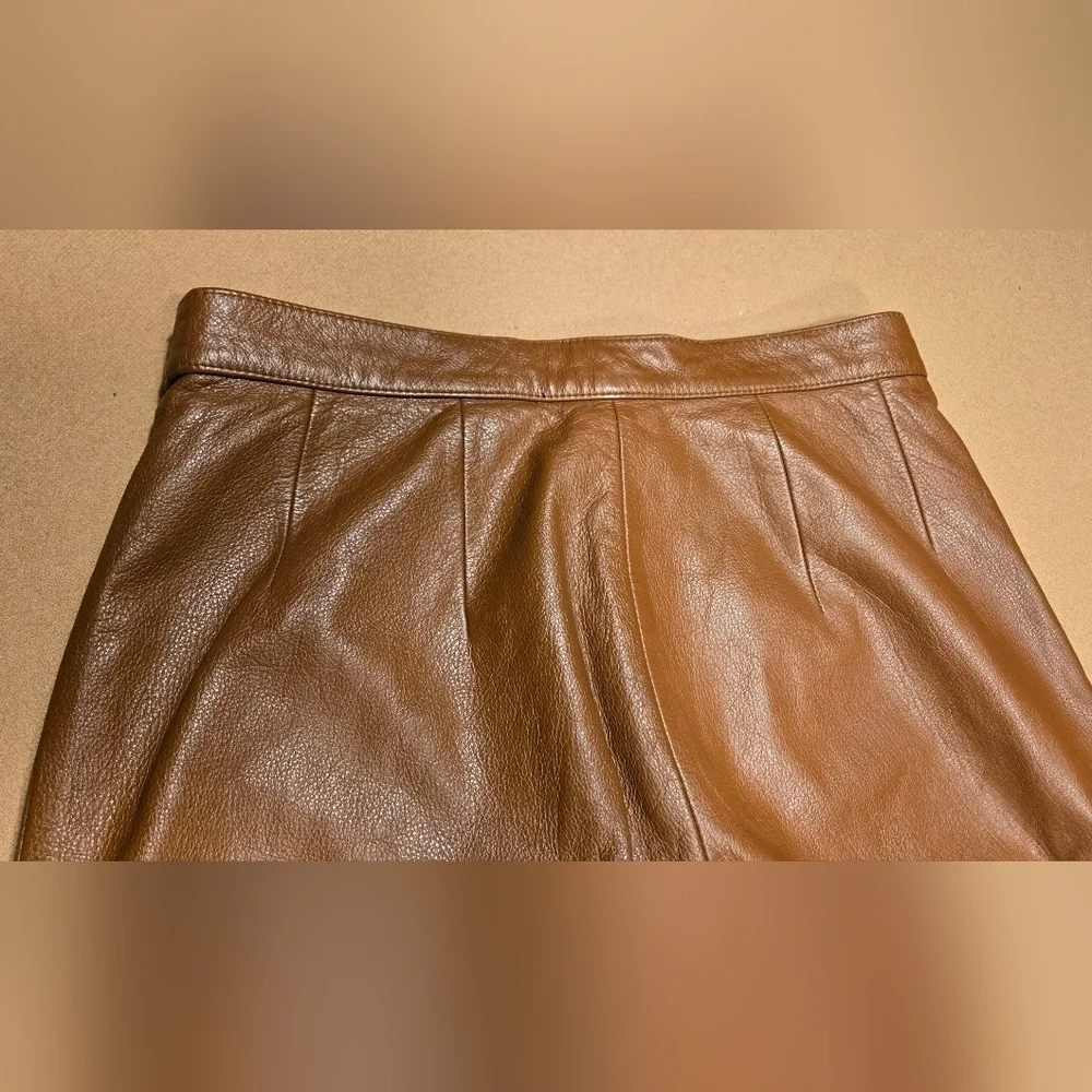 Mixit brown leather pants - Picture 3 of 7